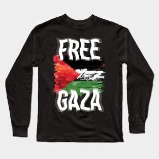 Free-Gaza Long Sleeve T-Shirt